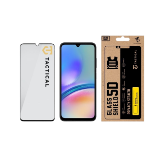 Tactical Glass Shield Privacy Stealth 5D for Samsung Galaxy A05/A05s / black (TA-57983127199)