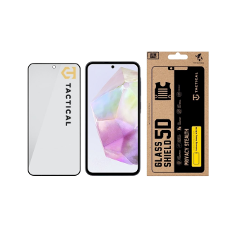 Tactical Glass Shield Privacy Stealth 5D for Samsung Galaxy A35 5G / black (TA-57983127201)