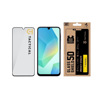 Tactical Glass Shield Privacy Stealth 5D for Samsung Galaxy A16 4G/5G/A26 5G / black (TA-57983127200)