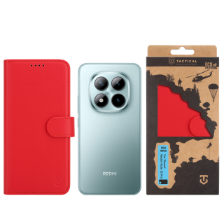 Tactical Field Notes Cover for Xiaomi Redmi Note 15 Pro 5G / red (TA-57983129099)