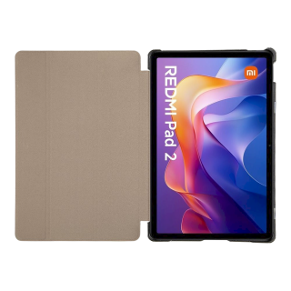 Tactical Book Tri Fold Case for Xiaomi Redmi Pad 2 11" / black (TA-57983127012)