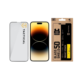 Tactical Glass Shield Privacy Stealth 5D for Apple iPhone 14 Pro / black (TA-57983127190)