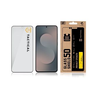 Tactical Glass Shield Privacy Stealth 5D for Samsung Galaxy S25 FE / black (TA-57983128123)