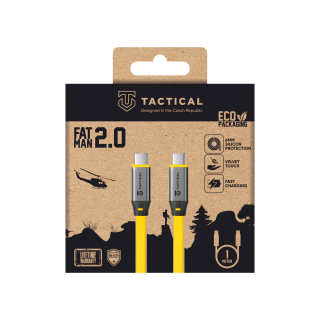 Tactical Fat Man 2.0 USB-C/USB-C Cable 1m / yellow (TA-57983127955)