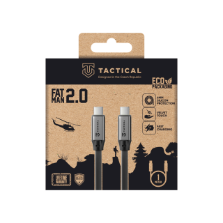 Tactical Fat Man 2.0 USB-C/USB-C Cable 1m / grey (TA-57983127957)