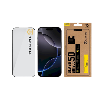 Tactical Glass Shield 5D for Apple iPhone 17 Pro / black (TA-57983127179)