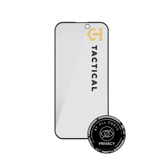 Tactical Glass Shield Privacy Stealth 5D for Apple iPhone 16 Pro/17 / black (TA-57983127196)