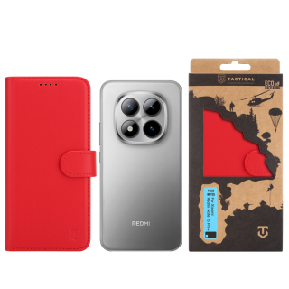 Tactical Field Notes Case for Xiaomi Redmi Note 15 Pro+ 5G / red (TA-57983128901)