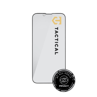 Tactical Glass Shield Privacy Stealth 5D for Apple iPhone 13/13 Pro/14/16e / black (TA-57983127189)