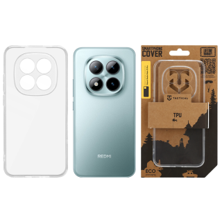 Tactical TPU Cover for Xiaomi Redmi Note 15 Pro 5G / transparent (TA-57983129102)