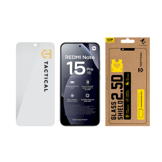 Tactical Glass Shield 2.5D for Xiaomi Redmi Note 15 Pro 5G / clear (TA-57983129106)