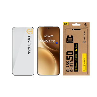 Tactical Glass Shield 5D for Vivo X300 Pro / black (TA-57983128877)