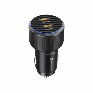 Swissten PD 2x USB-C Car Charger 50W (20111905)