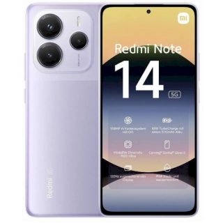 Xiaomi Redmi Note 14 5G Smartphone 6GB / 128GB Lavender Purple (MZB0IO3EU)