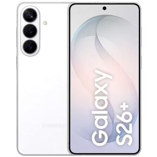 Samsung Galaxy S26+ 5G Smartphone 12GB / 256GB White (SM-S947BZWDEUE)
