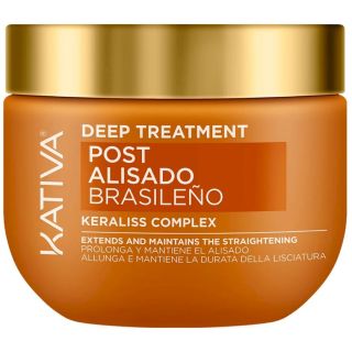 Kativa Post Brazilian Straightening Deep Treatment Hair Mask 300 ml (7750075063785)