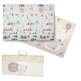RoGer Foldable Foam Play Mat 150x200cm Streets And Balloons (5903039771383)