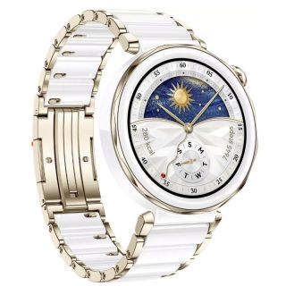 Huawei Watch GT 5 Pro 42mm Ceramic White Smartwatch (55020DRC)