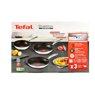 Tefal PanSet Duetto+ Pans 20 cm / 24cm / 28cm (G732S3)
