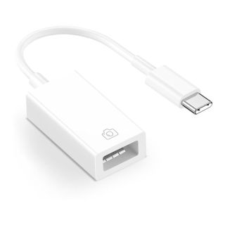 RoGer GL-161 USB-C OTG Adapter USB 3.0 / 12cm (RO-GL-161-WH)