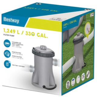 Bestway 58381 Pool Filter Pump 330gal / 1249L/h (58381)