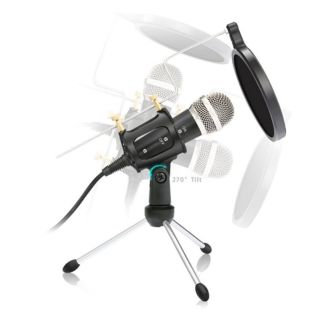 Varr VGMSB Universal Microphone + POP Filter + Tripod (VGMSB)