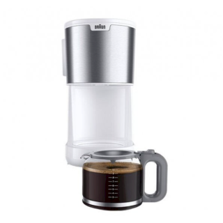 Braun KF 1500 WH PurShine Drip Coffee Maker (KF1500WH)