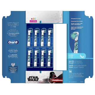 ORAL‑B Kids Replacement Brush Heads Multicolor 8 pcs. (4210201395249)