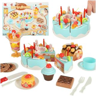 RoGer Toy Birthday Cake Cutting Set 75pcs (5901779369983)