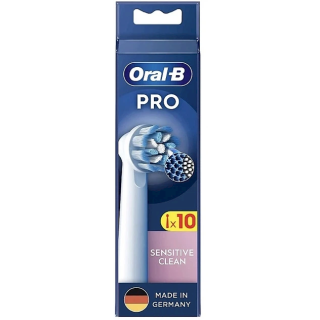 ORAL‑B Pro Sensitive Clean Replacement Brush Heads White 10 pcs (8006540860601)