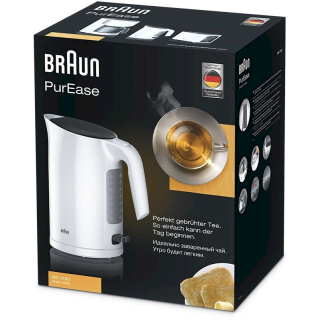 Braun PurEase Electric Kettle 1.7 L / 2.2 kW (WK3100WH)
