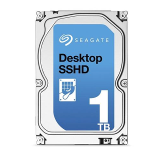 Seagate Hybrid Hard Drive Desktop SSHD 1 TB 3.5 SATA‑600 (ST1000DX001)