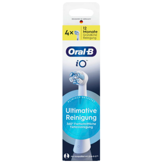 Oral‑B Ultimate Clean iO Magnetic Toothbrush Heads 4 pcs (8700216195027)