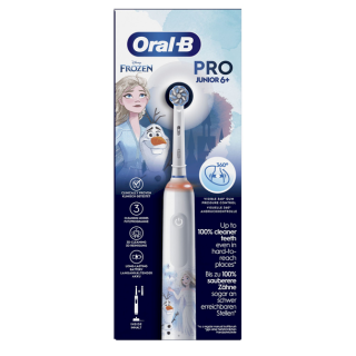 Oral-B PRO Junior Frozen Electric Toothbrush For Kids White (8006540774724)
