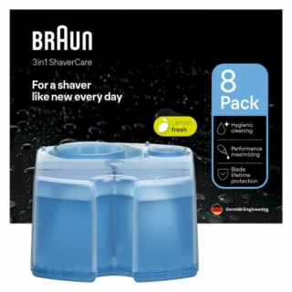Braun ShaverCare for SmartCare 3‑in‑1 Replacement Cartridges 8 pcs (240963)