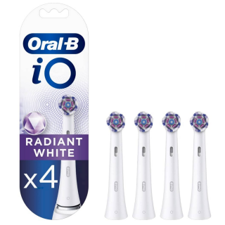 ORAL‑B iO WW-4 Replacement Brush Heads White 4pcs (4210201420354)