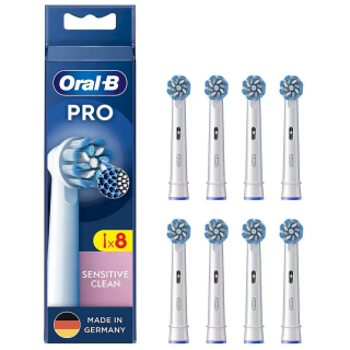 Oral-B Sensitive Clean Replacement Brush Heads 8 pcs (8006540860649)