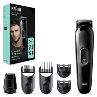 Braun All‑in‑One Style Kit 3 MGK3420 Trimmer (MGK3420)