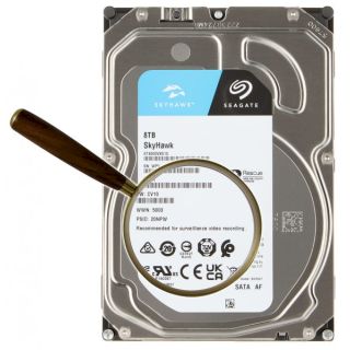 Seagate SkyHawk Hard Drive 8 TB 3.5 / SATA‑600 (HDD-ST8000VX010)