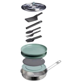 Stanley Wildfare Core Fry Pan Cookset 0.94L Blue Gray / Dark Gray (2812162006)