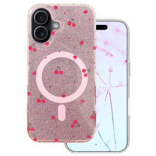 Mocco Cherry Mag Back Case for Apple iPhone 17 (MO-CMC-IP-17-PI)