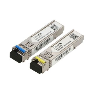 MikroTik SFP Module S-3553LC20D 1.25Gb/s 20km SM 1310nm/1550nm (Pair) (S-3553LC20D)