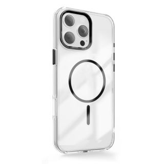 Mocco Clear Thin Mag Back Case for Apple iPhone 17 Pro (MO-CTM-IP-17PR-BK)