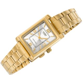 Casio Timeless LTP-1234PG-7AEG Women’s Watch 21mm Gold Case Silver Dial (LTP-1234PG-7AEG)