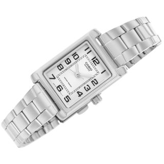 Casio Timeless LTP-1234PD-7BEG Women’s Watch 21mm Silver Case White Dial (LTP-1234PD-7BEG)