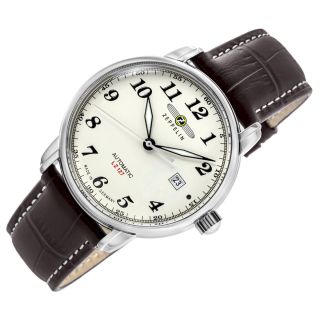Zeppelin LZ127 Graf Zeppelin Automatic 7656-5 Men’s Watch 40mm Beige Dial (7656-5)