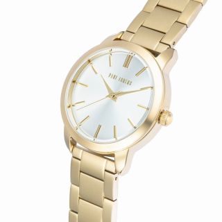 Paul Lorens Quartz Women’s Watch 38mm Gold Silver Dial (PL10659B-3D1)