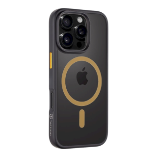 Tactical MagForce Hyperstealth 2.0 Cover for iPhone 16 Pro / black/yellow (TA-57983121866)