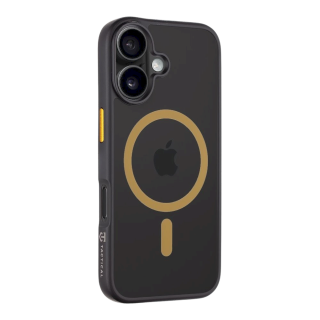 Tactical MagForce Hyperstealth 2.0 Cover for iPhone 16 / black/yellow (TA-57983121864)