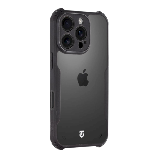 Tactical Quantum Stealth Cover for Apple iPhone 16 Pro / clear/black (TA-57983121928)